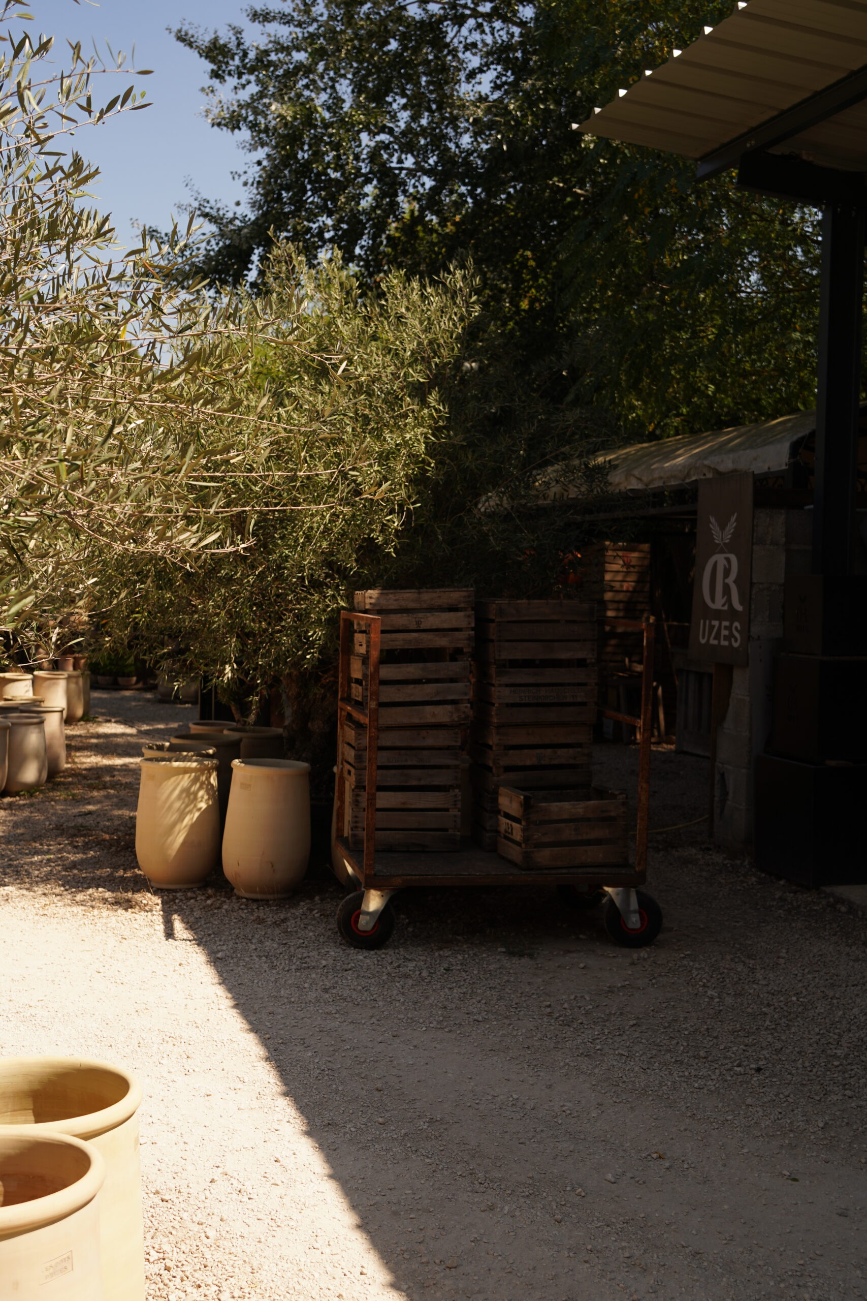 Pottery Garden in Uzes, South of France