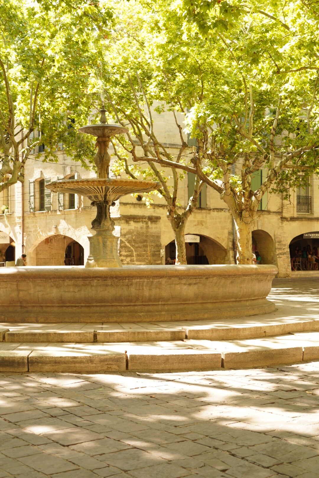Uzes - Village in South of France