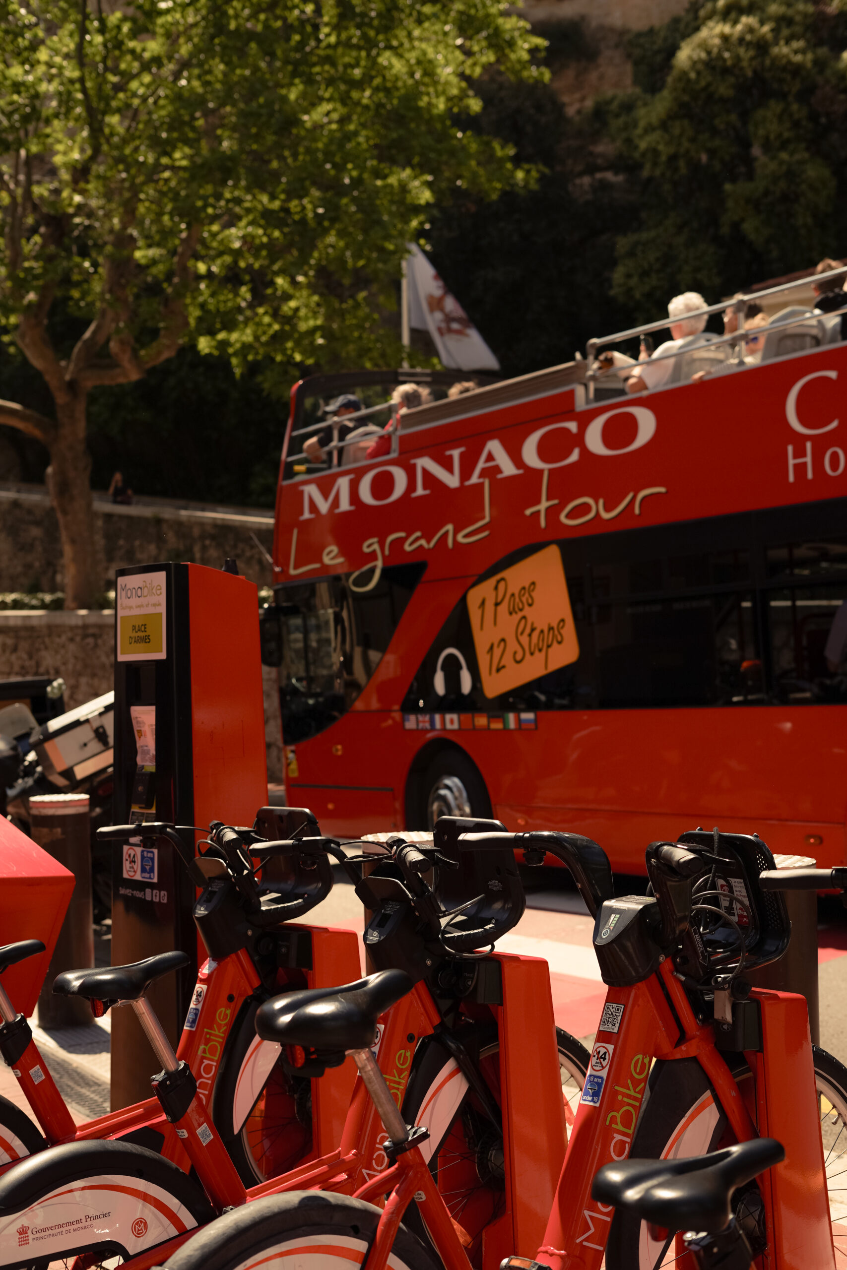 Public Transportations - Electric in Monaco : Mona'Bike