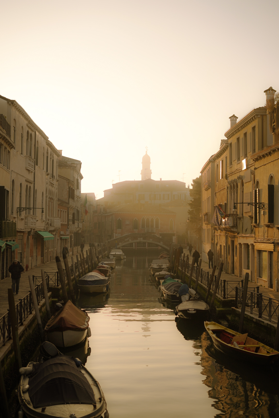 Venice at sunset time