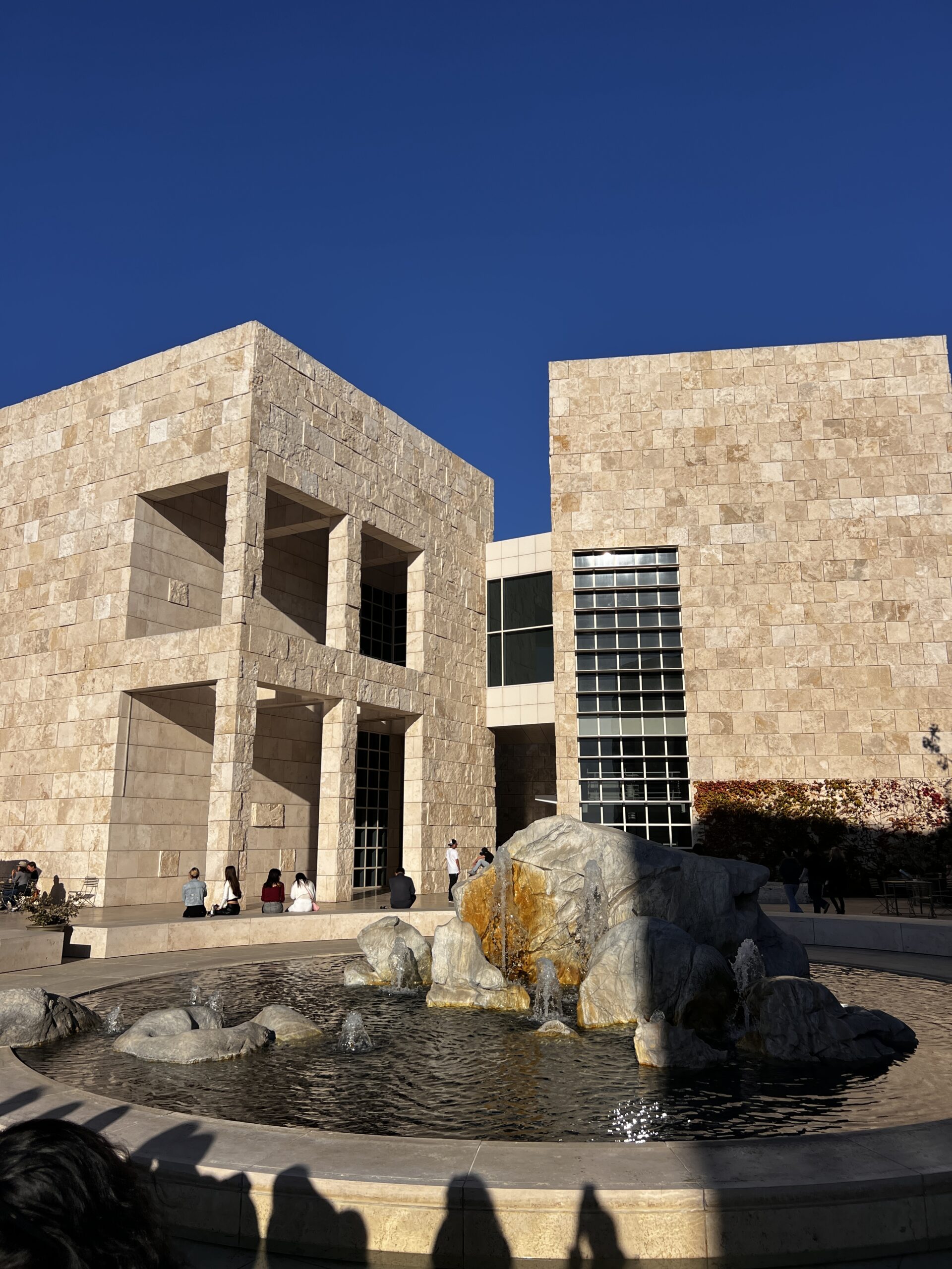 Richard Meier designed the Getty Center - a must do in LA