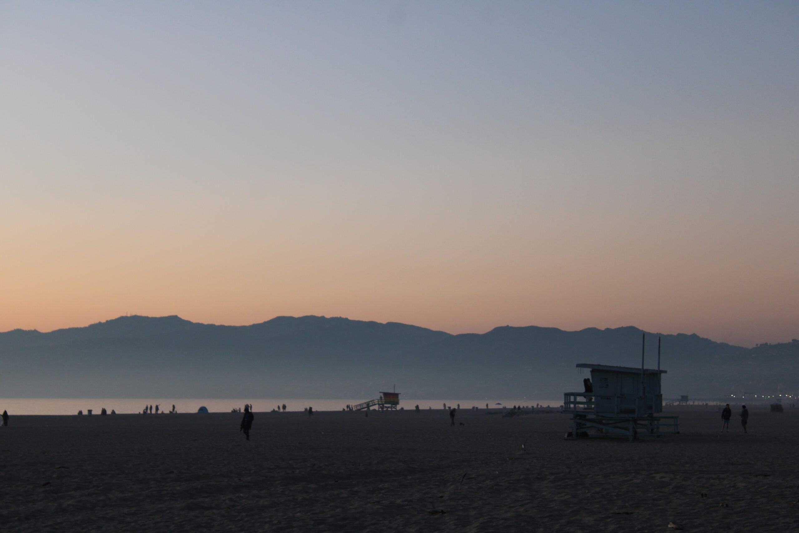 Venice beach for the sunset