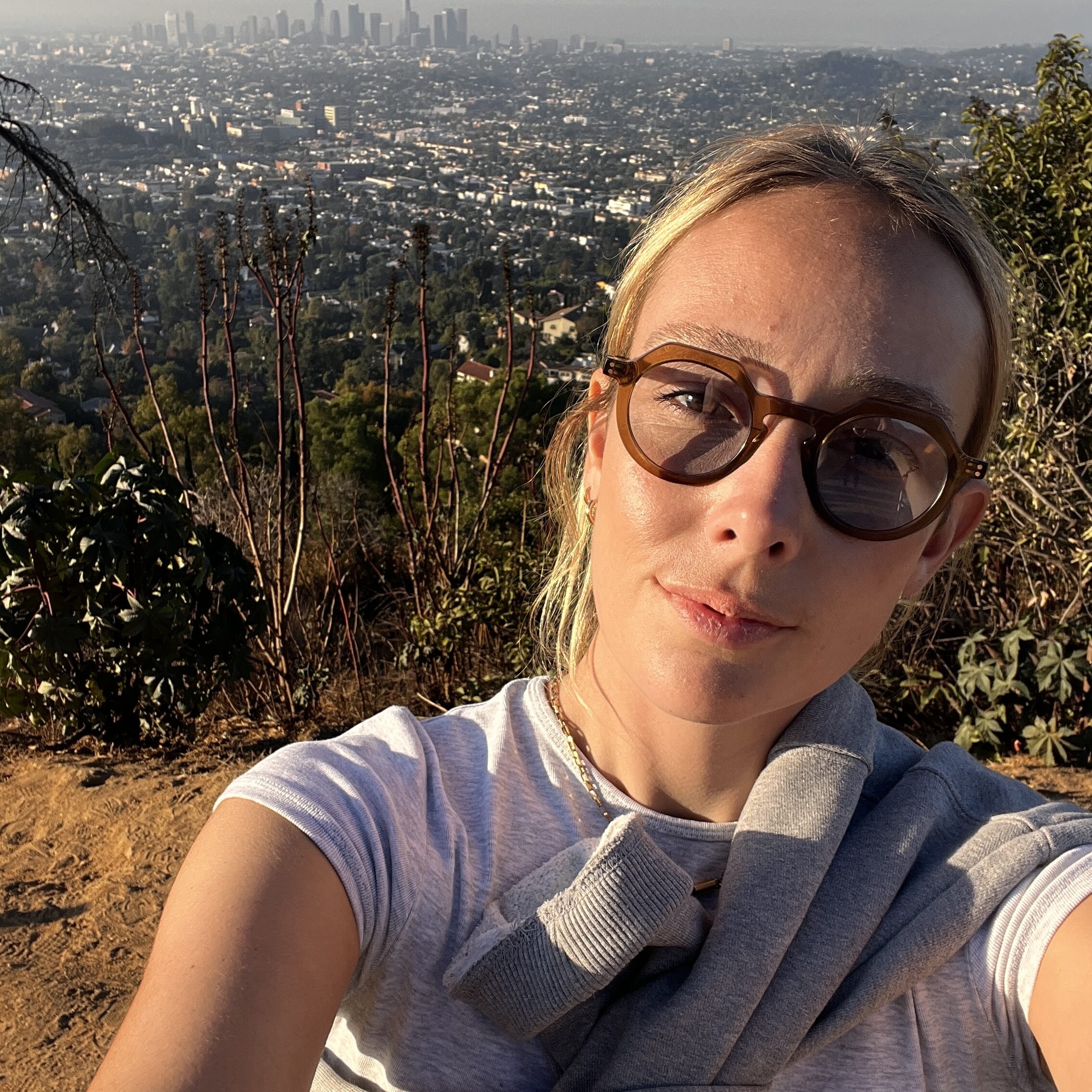 view of Los Angeles from Griffith Observatory